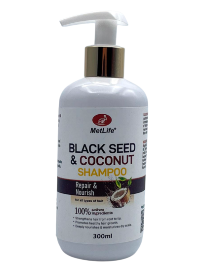 Black seed and cocunut shampoo