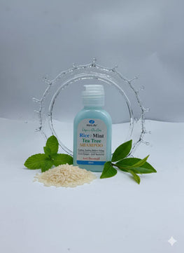 Mint, Rice and Tea tree antidandruff shampoo(travel pack)