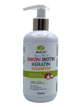 Onion , Biotin and Keratin Shampoo