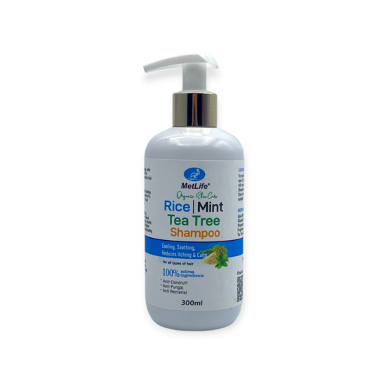 Rice, Mint and Tea tree Shampo