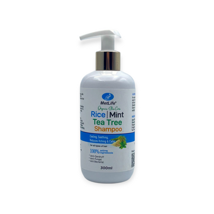 Rice, Mint and Tea tree Shampo