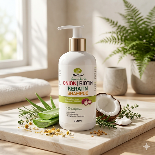 Onion , Biotin and Keratin Shampoo