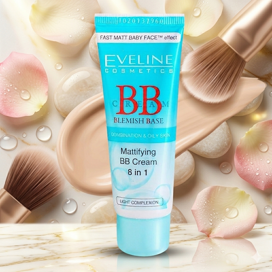 Purchase Eveline BB 8-In-1 Mattifying BB Light Complexion Cream, 40ml