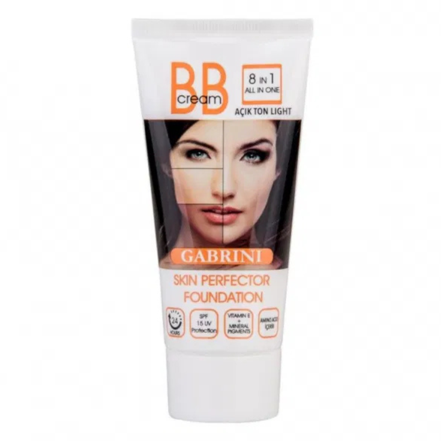 Gabrini Skin Perfector Foundation BB Cream 8in1 All in One