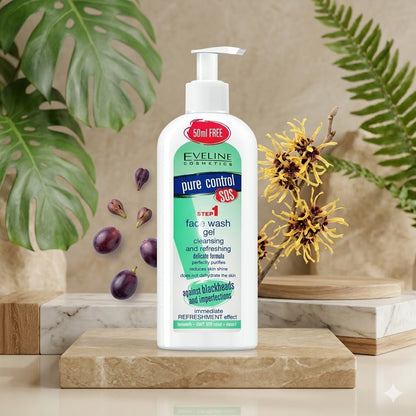 Eveline Pure Control Deep Cleansing Gel 200ml